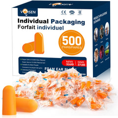 VOISEN pack frontal mostrando 500 pares y beneficio de stock prolongado