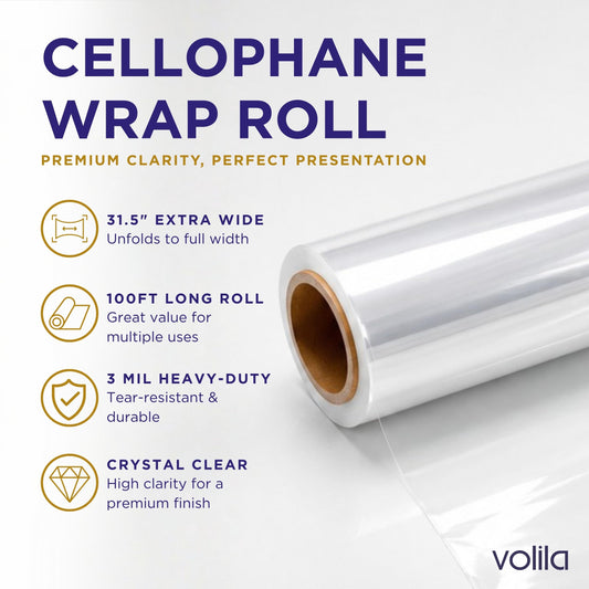 volila primer plano textura del celofán resistente y transparente