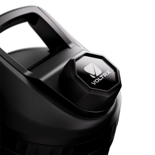 VOLTRX ChillMix detalle de la tapa con rosca segura para prevenir fugas
