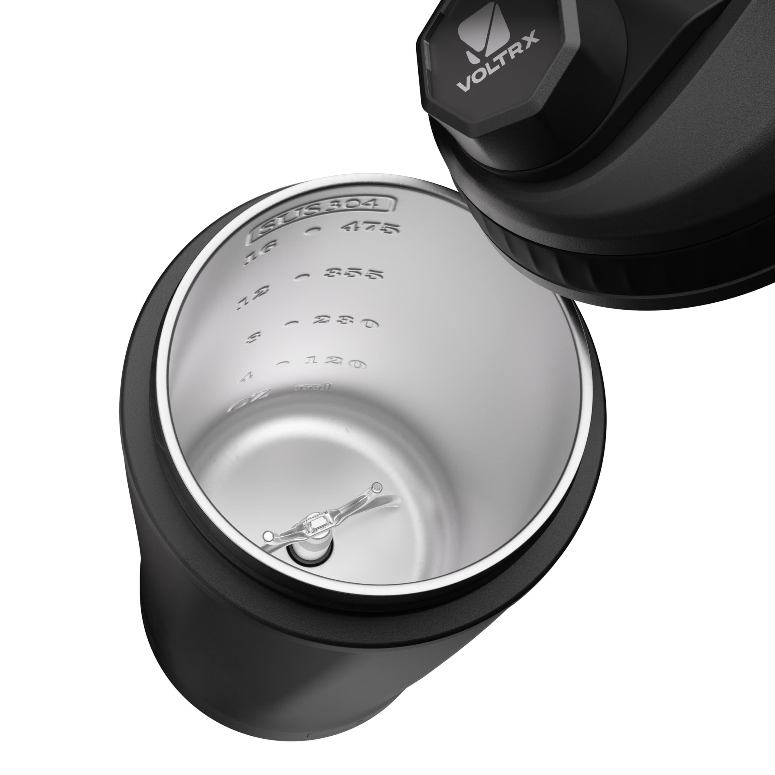 VOLTRX ChillMix superficie de acero inoxidable resistente y sin olores