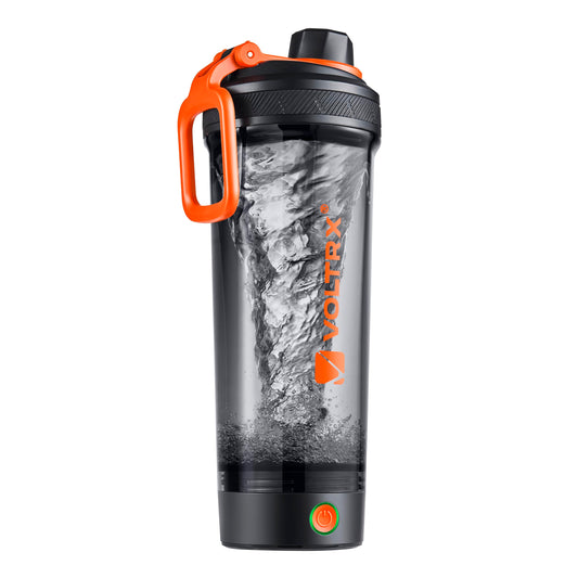 VOLTRX Gallium frente naranja mostrando diseño y capacidad 27 oz