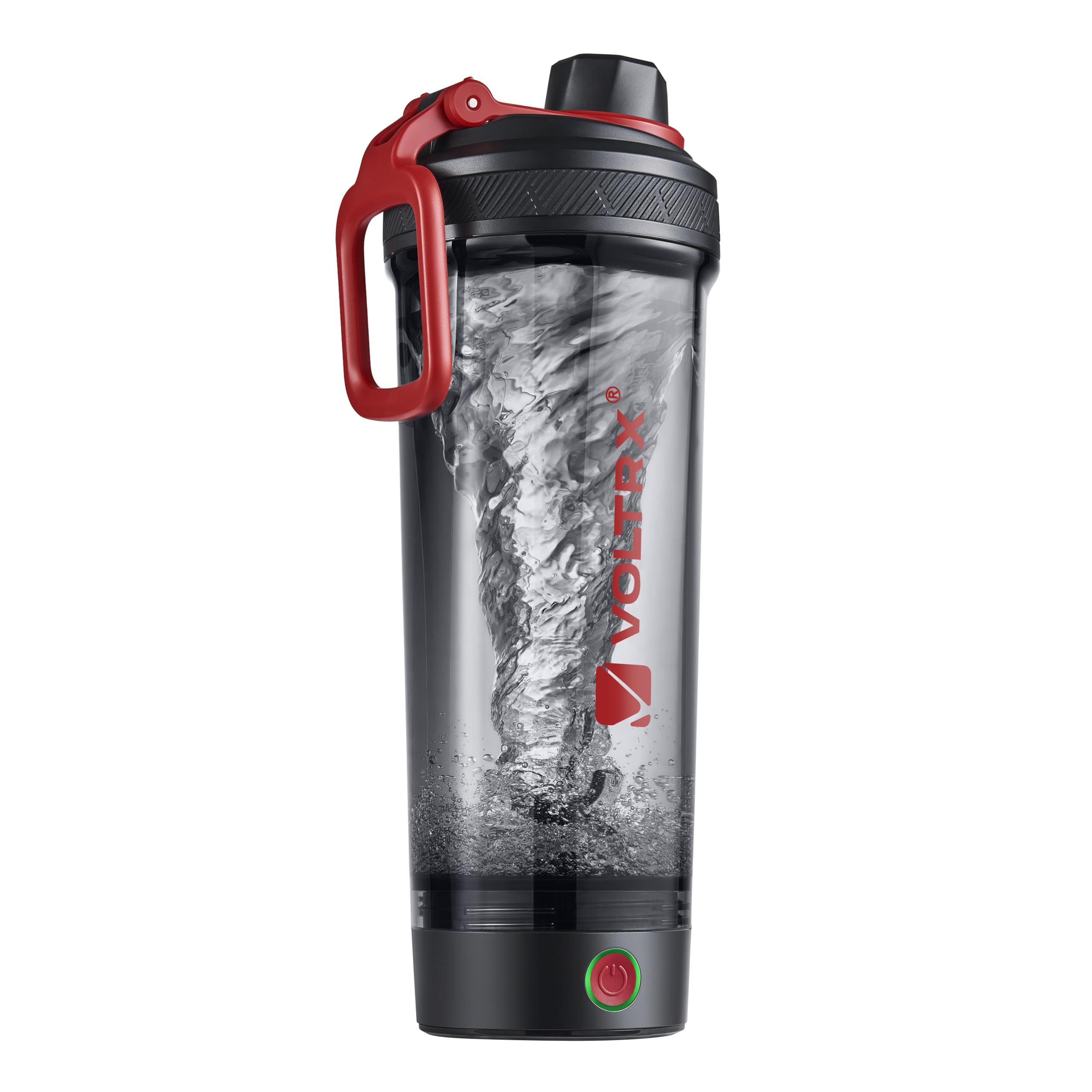 VOLTRX Gallium frontal rojo mostrando forma ergonómica y mezcla rápida