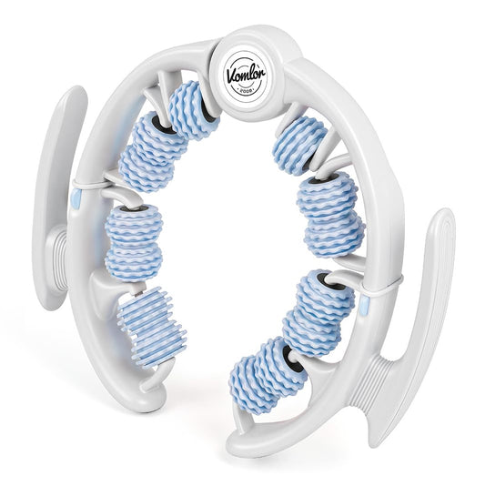 VOMLOR rodillo frontal mostrando diseño ergonómico y beneficio de contorno