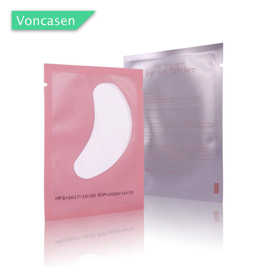 Voncasen primer plano de la textura del parche mostrando gel suave y adherencia confortable