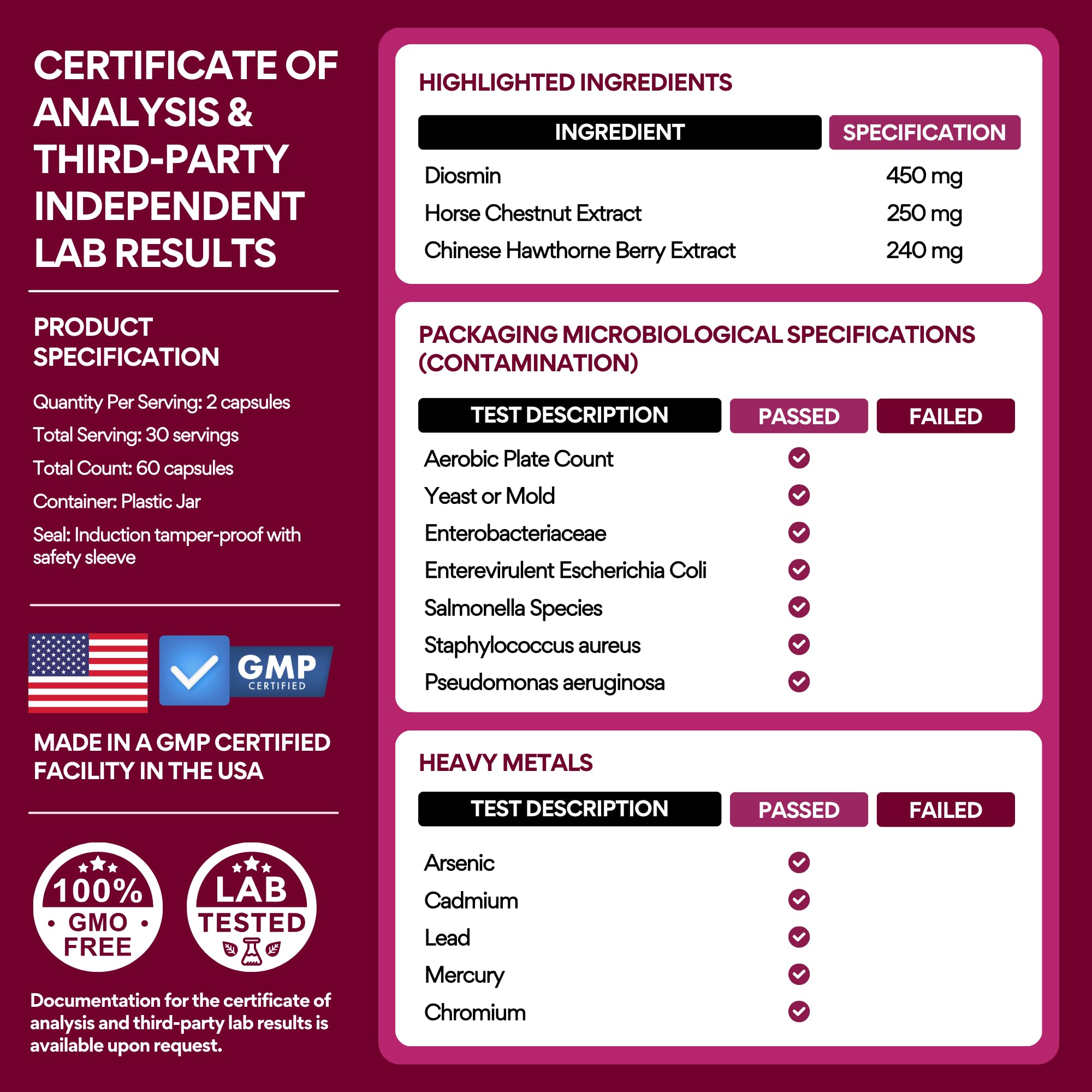 VoomVaya caja con hojas de plantas representando ingredientes botanicos naturales