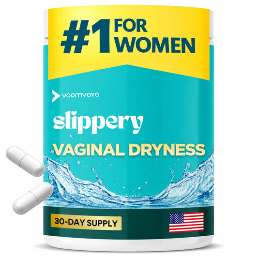 VoomVaya Slippery frente del empaque muestra confianza y claridad