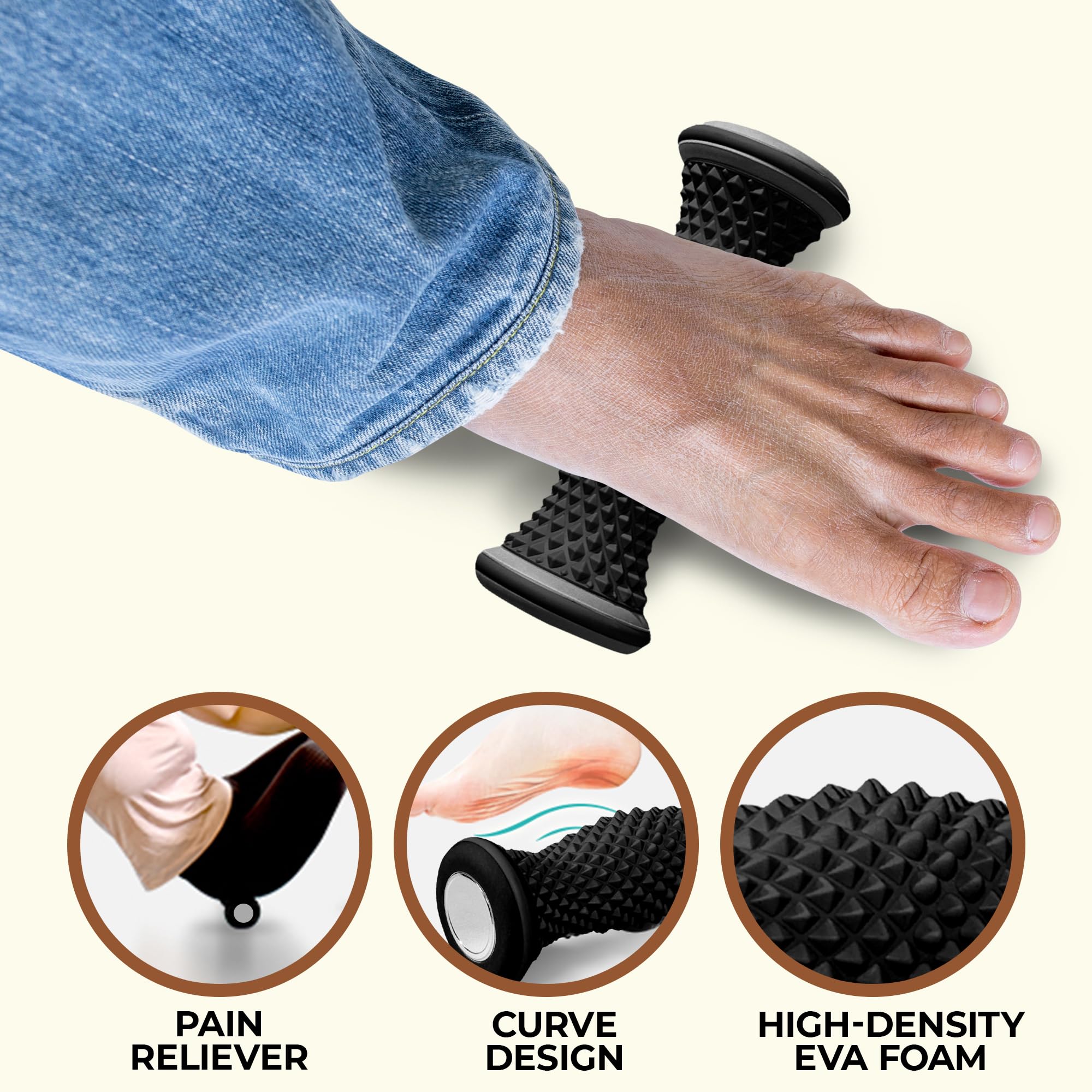 VORNNEX enjuagando el rodillo para limpieza rápida e higiene