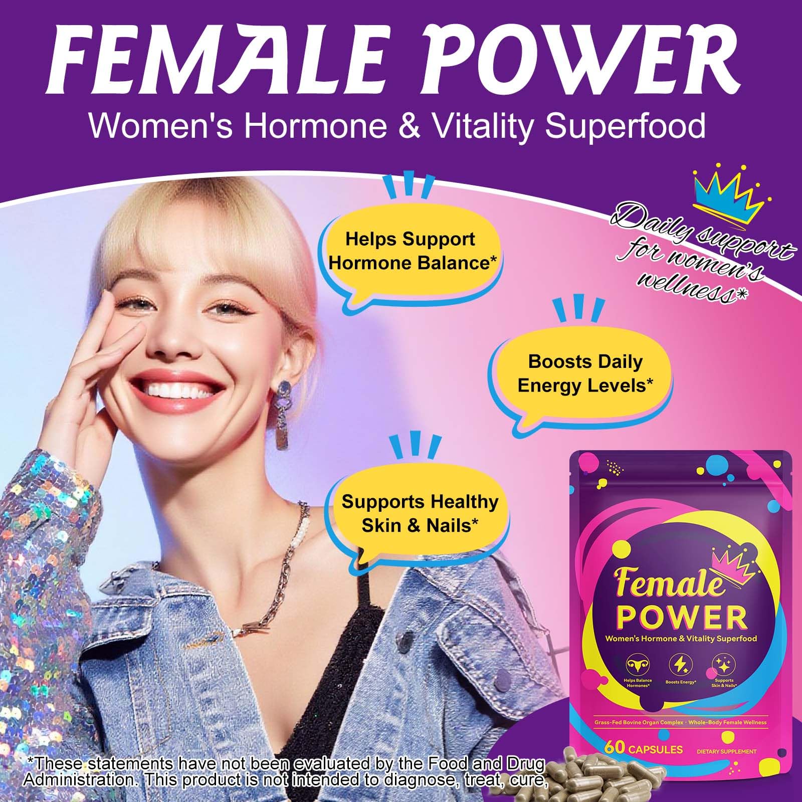 Vortexonix mujer activa en estilo de vida saludable, energía y bienestar