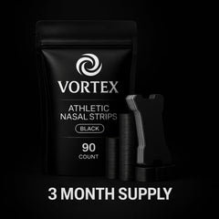 Vortx etiqueta con información del producto y beneficios claros
