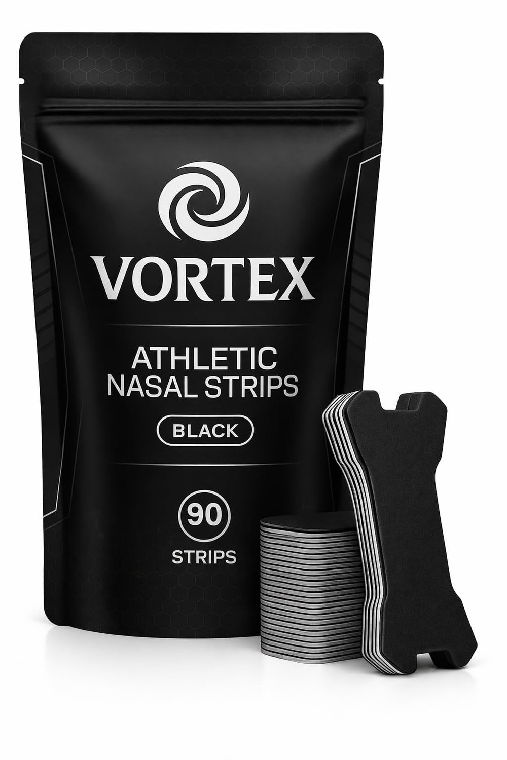 Vortx frente del paquete mostrando 90 unidades y beneficio suministro prolongado