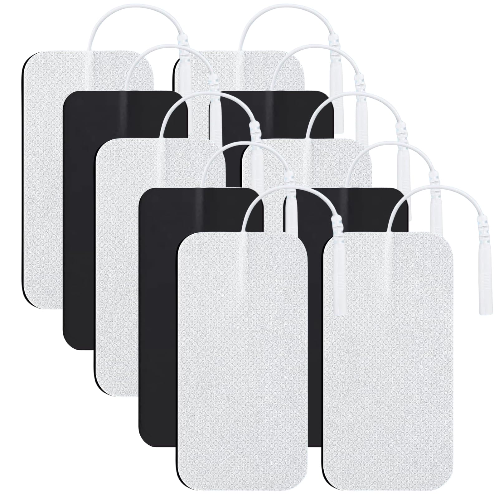 VOVOU frontal del paquete con 10 electrodos mostrando contenido y conveniencia