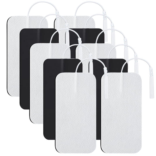 VOVOU frontal del paquete con 10 electrodos mostrando contenido y conveniencia