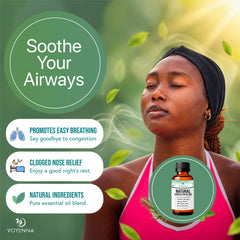 Difusor emitiendo vapor con Voyenna Breathe creando ambiente fresco y relajante