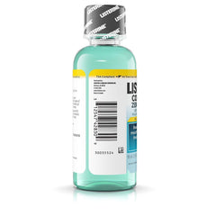 VOZRO Listerine cierre y etiqueta en primer plano, lectura clara y uso sencillo