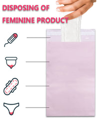 VROCUSE comparación de tamaño con una compresa, acomoda productos comunes