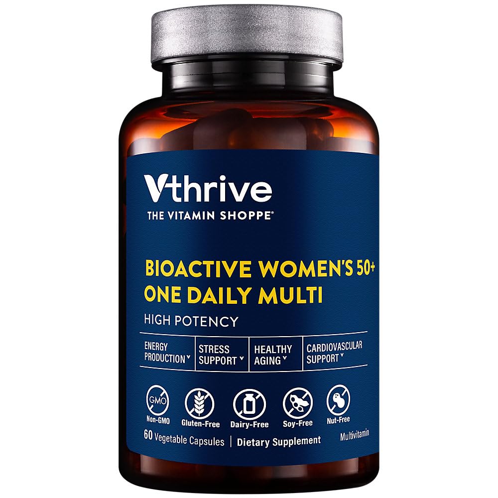 Vthrive frente del empaque mostrando marca y beneficio diario