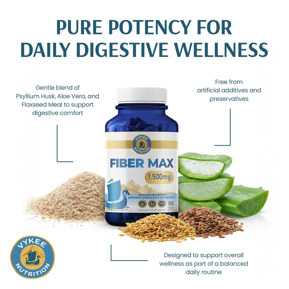 Vykee Nutrition detalle de etiqueta con ingredientes y certificaciones claras