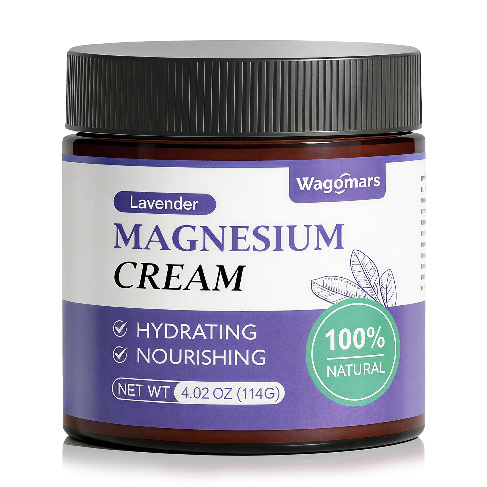 Wagomars frasco frontal mostrando etiqueta y aroma lavanda para confianza visual
