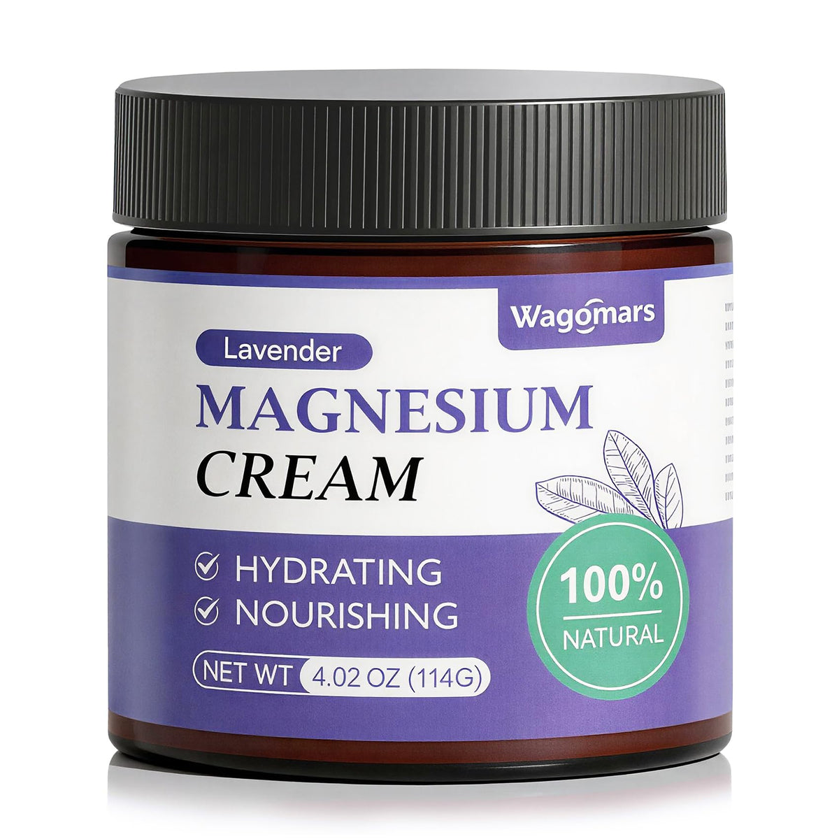 Wagomars frasco frontal mostrando etiqueta y aroma lavanda para confianza visual