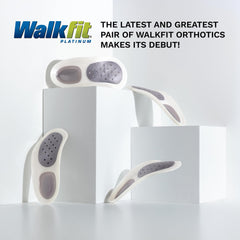 WalkFit Platinum insertos de arco mostrados para ajuste personalizado