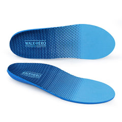 WALK·HERO vista frontal del empaque con soporte y comodidad