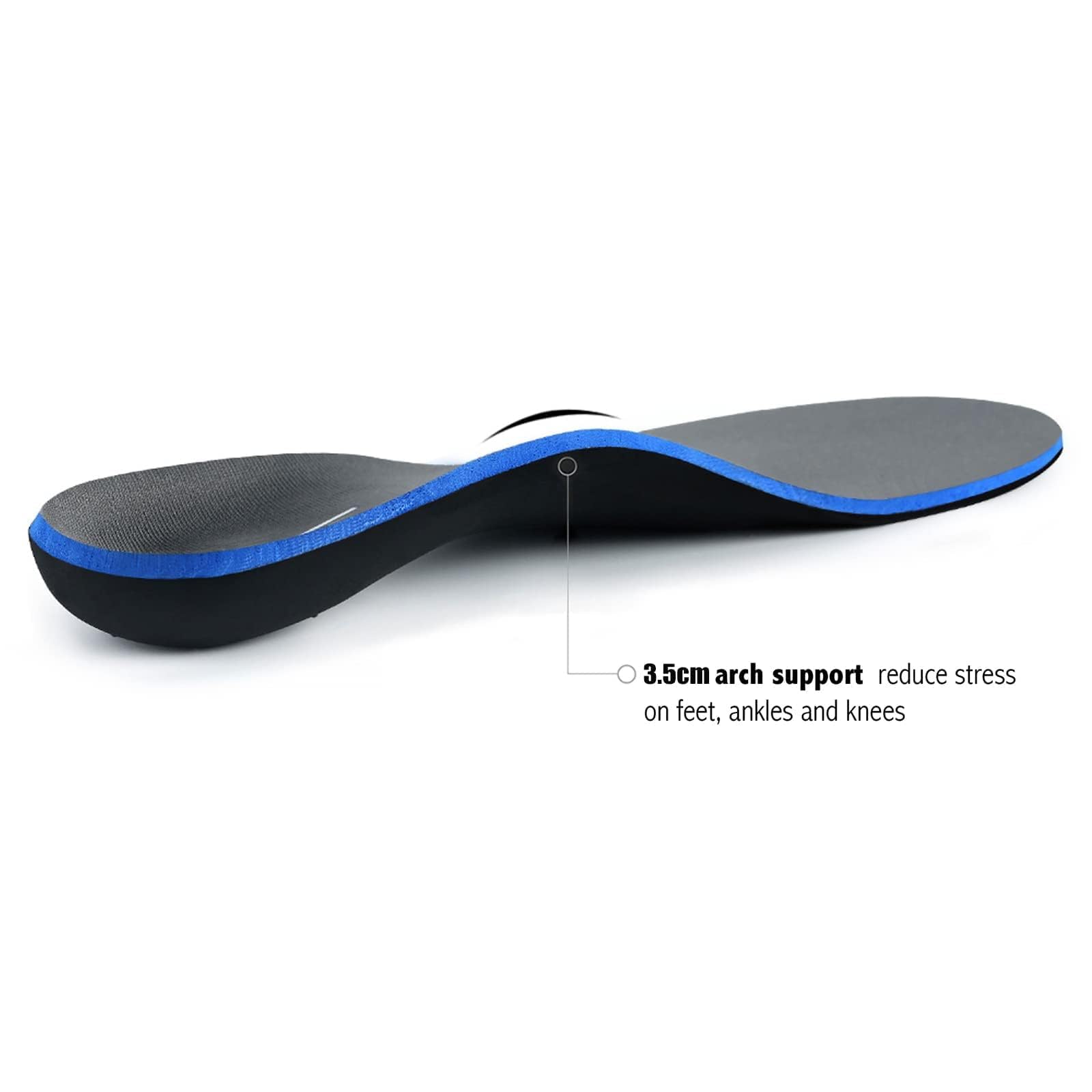 WALK·HERO plantilla colocada en zapatilla demostrando compatibilidad diaria