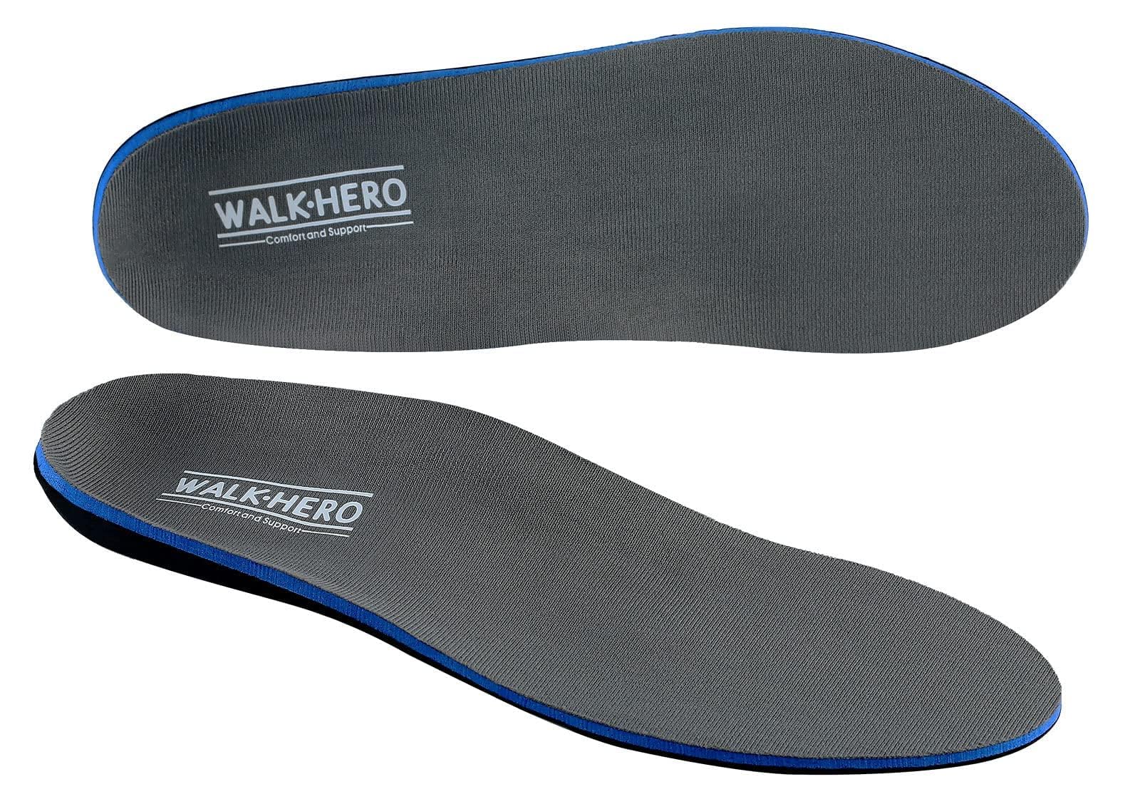 WALK·HERO vista frontal del par en su empaque mostrando confort inmediato