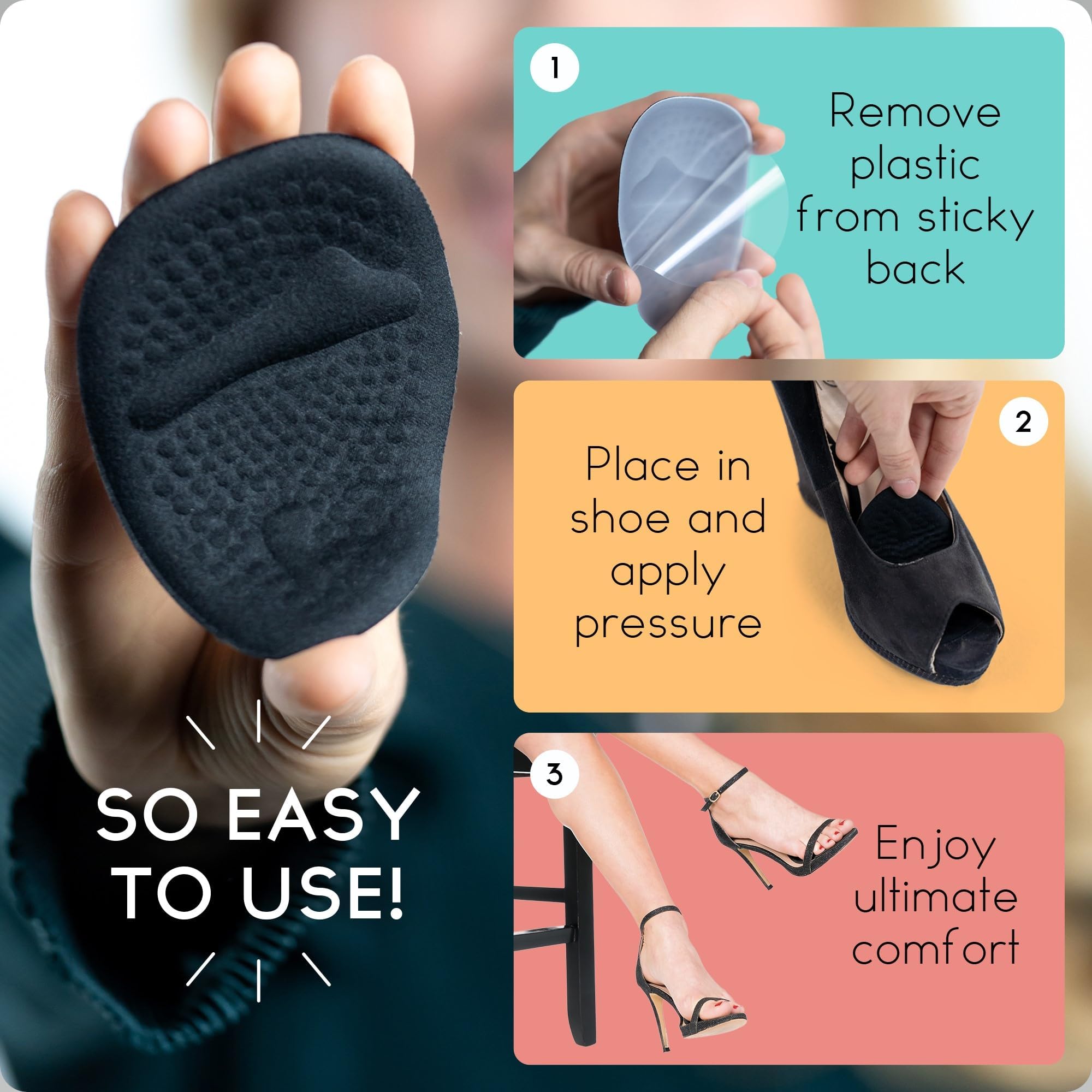Walkize primer plano textura del gel que amortigua y protege