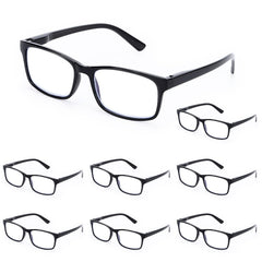 WALMXX gafas frontal montura negra, estilo moderno y cómodas