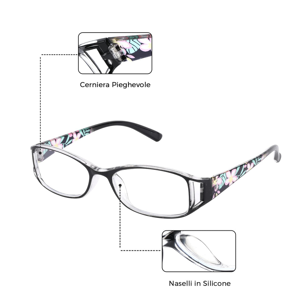 WALMXX gafas en uso mientras se lee en móvil para mayor comodidad visual