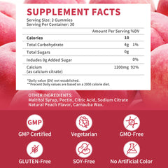 Wanish etiqueta con lista de ingredientes y certificación de calidad