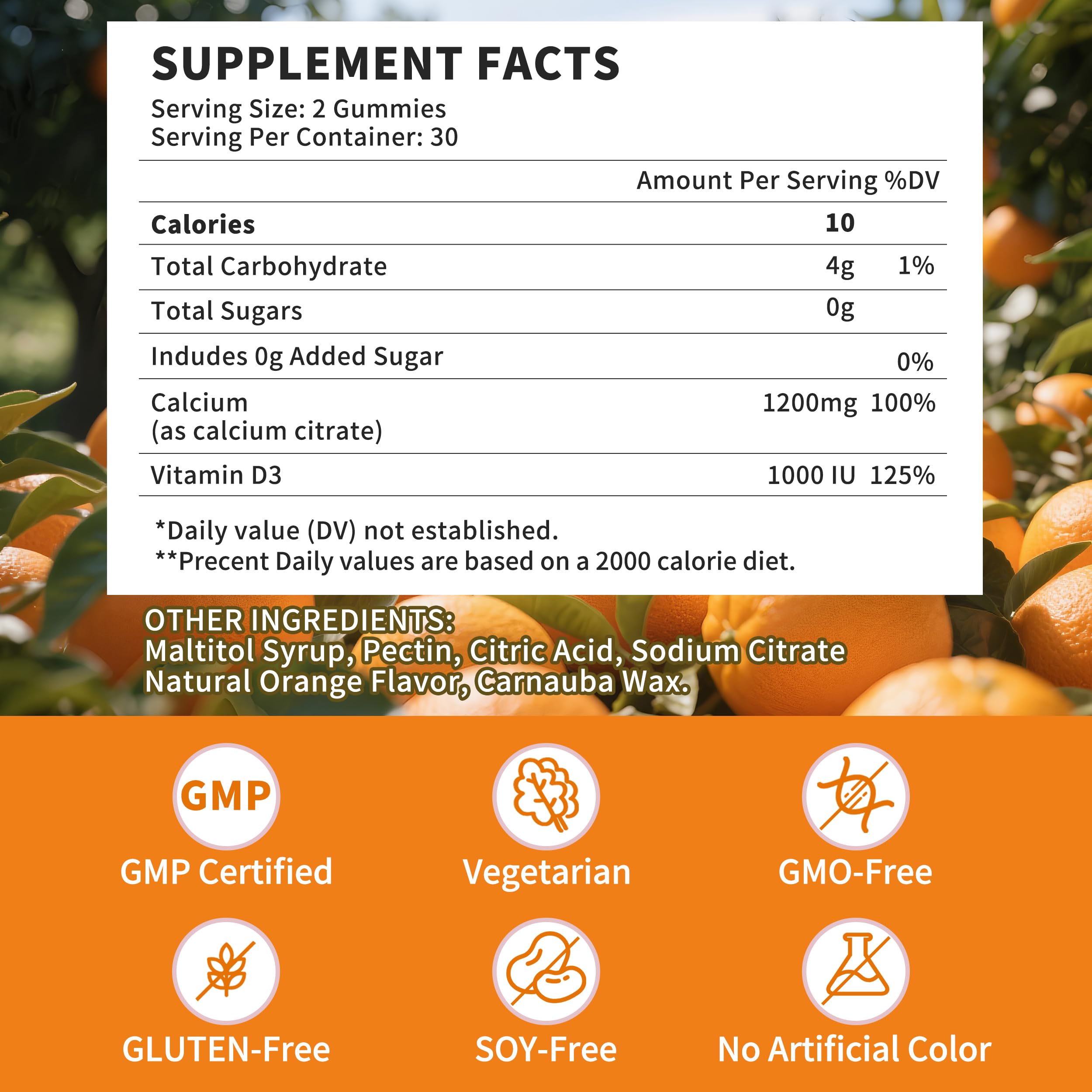 Wanish etiqueta de ingredientes limpia y verificada para confianza