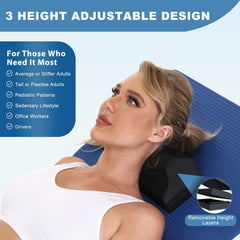 WANYIDA colocación media en cuello que equilibra soporte y comodidad cervical