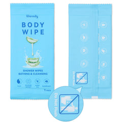 Etiqueta Warmify con lista de ingredientes y sello sin fragancia visible