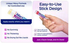 Comparación de tamaño WartStick en mano para mostrar portabilidad y múltiples aplicaciones
