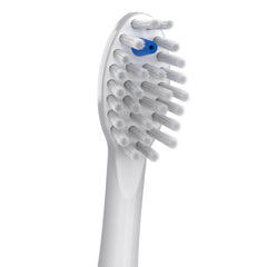 Waterpik cabezal montado en cepillo Sonic-Fusion mostrando uso combinado cepillado y floss
