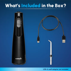 Waterpik punta Precision en primer plano para limpieza interdental eficaz