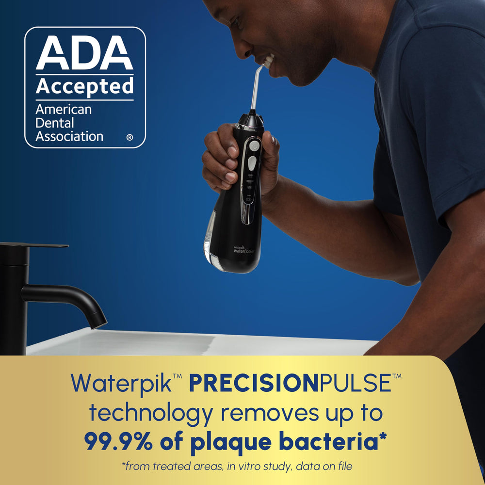 Waterpik con el reservorio desmontable de 7 oz para rellenar y limpiar fácilmente