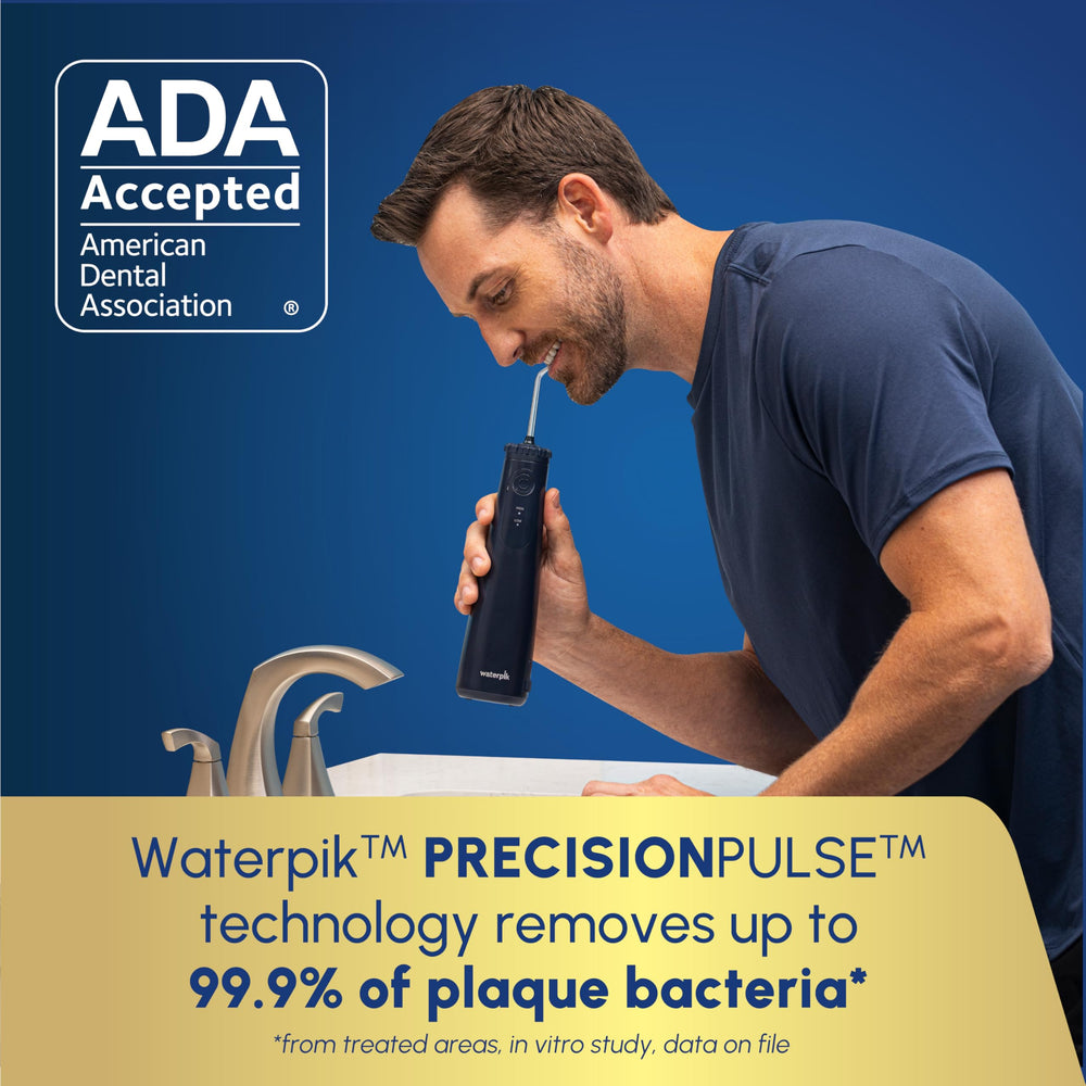 Waterpik Cordless Gem agarre estrecho del mango para control seguro
