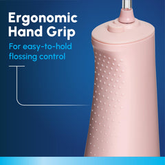 Waterpik Cordless Pulse 3100 comparación de tamaño ideal para viajes