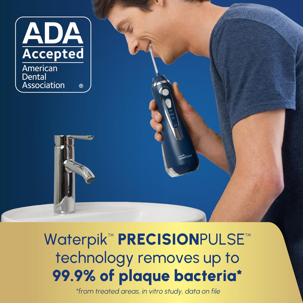 Waterpik depósito extraíble de 7 oz, limpieza rápida y sencillo vaciado