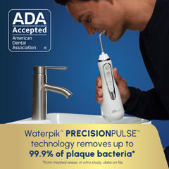 Waterpik depósito extraíble de 7 oz con textura y fácil limpieza para recarga rápida