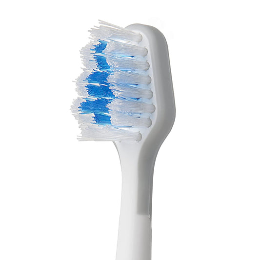 Waterpik primer plano de cerdas alta-baja para limpieza eficaz