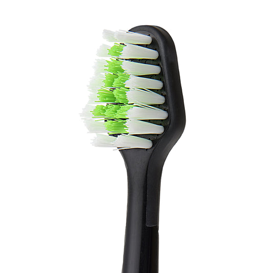 Waterpik primer plano de cerdas alto-bajo que mejora limpieza interdental
