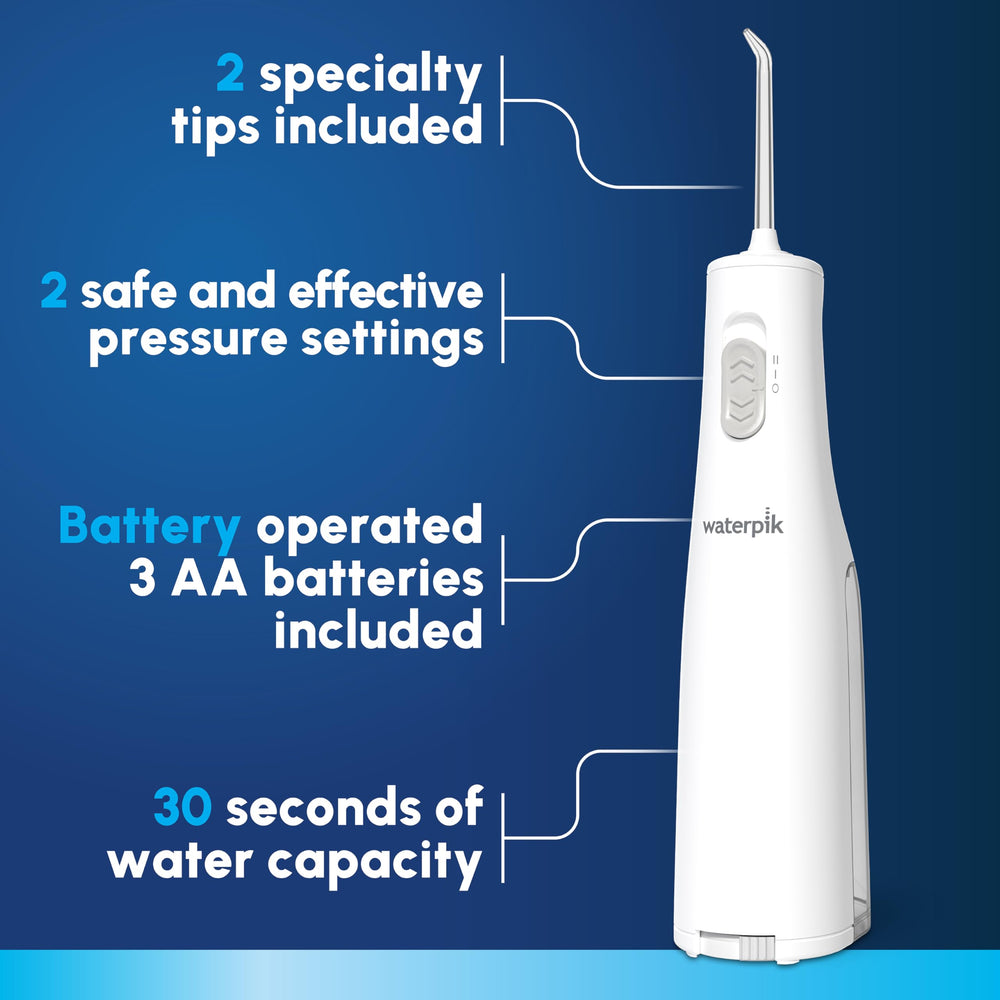 Waterpik depósito desmontable de 5 oz fácil de llenar y limpiar rápidamente