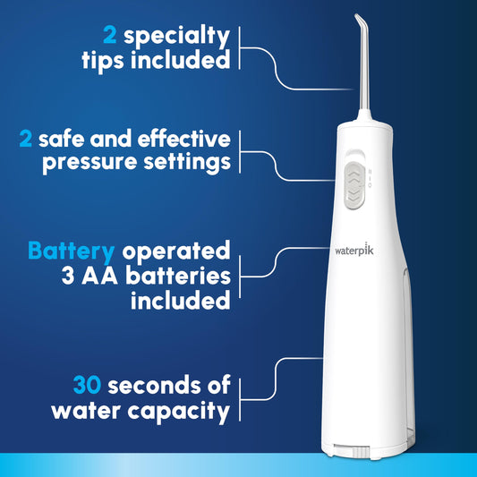 Waterpik depósito desmontable de 5 oz fácil de llenar y limpiar rápidamente