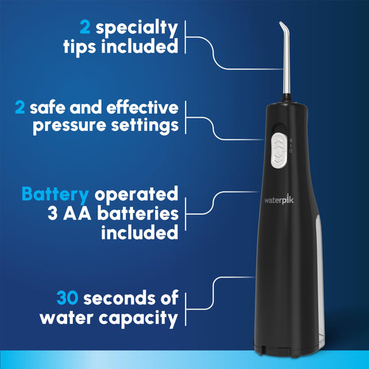 Waterpik punta clásica en primer plano para limpieza interdental eficaz