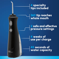 Waterpik detalle del mango ergonómico que aporta mejor sujeción