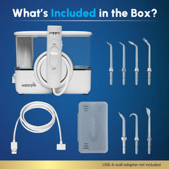 Conjunto de siete boquillas Waterpik ION para múltiples necesidades de higiene