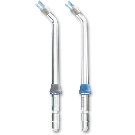 Detalle de cerdas Plaque Seeker Waterpik que acceden placa difícil con precisión